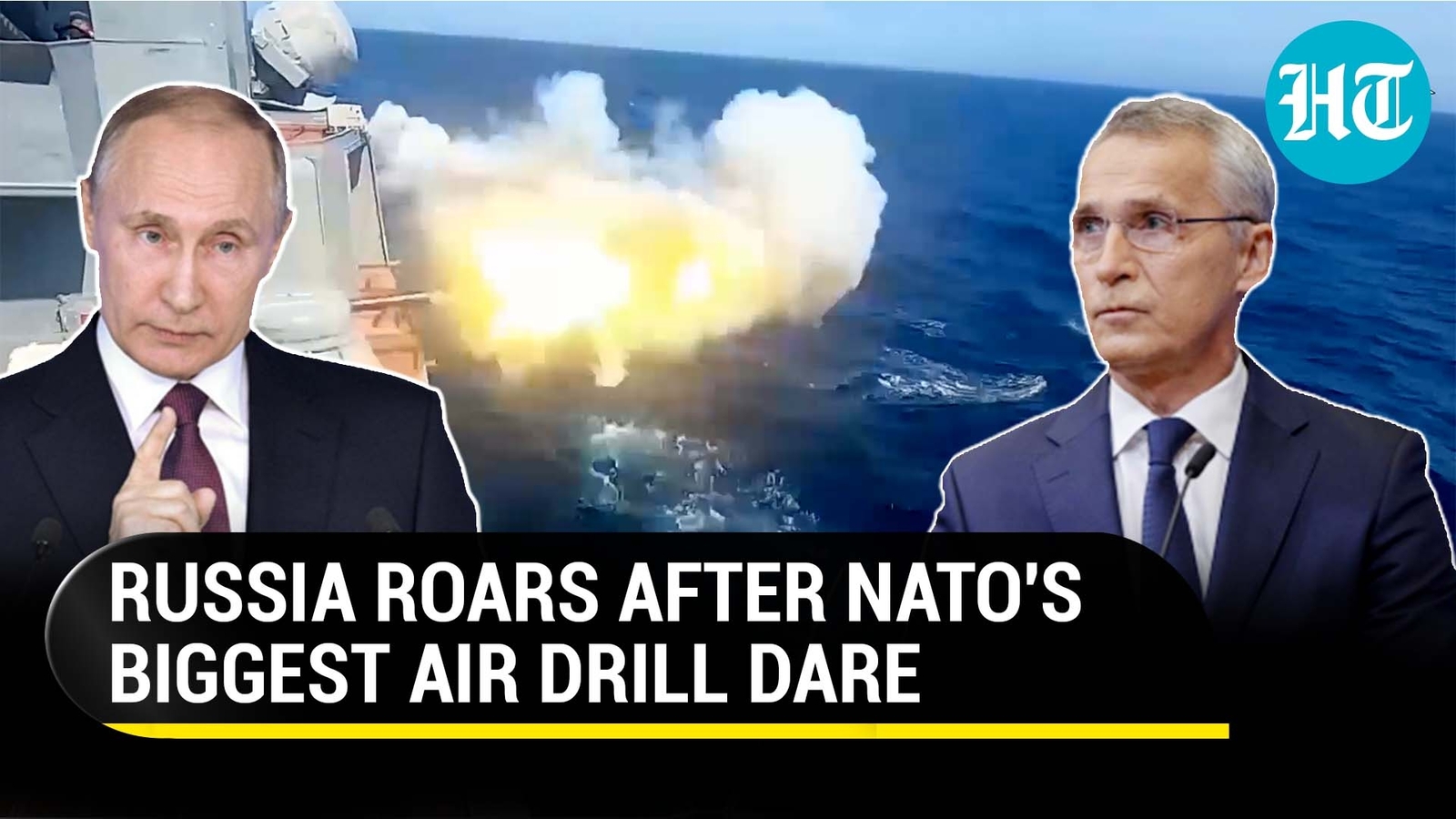 Russia Responds to NATO's Air Drill Dare; Displays Firepower in Sea of ...