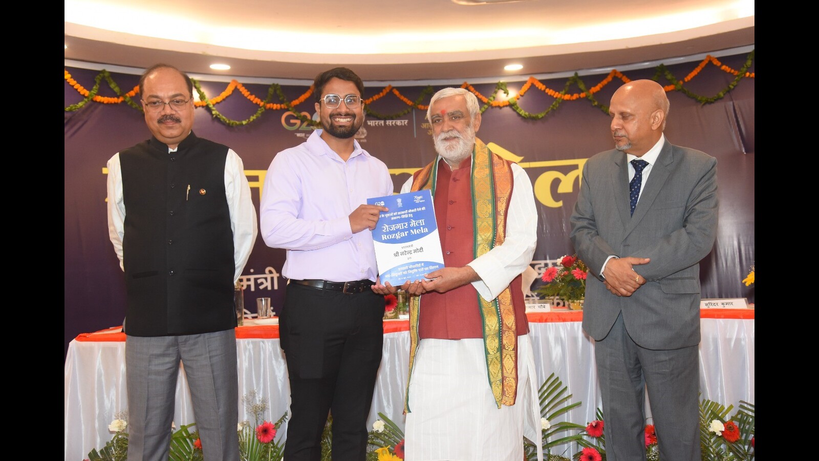 Union minister hands over 152 appointment letters at Rozgar Mela in Ambala - Vimarsana News