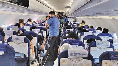 Alarmed Indigo passengers get pilot changed before diverted flight returns to Mumbai Alarmed Indigo passengers get pilot changed before diverted flight returns to Mumbai