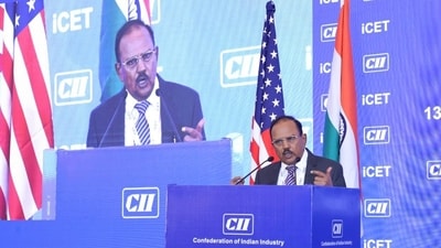 National security advisor Ajit Doval. National security advisor Ajit Doval.