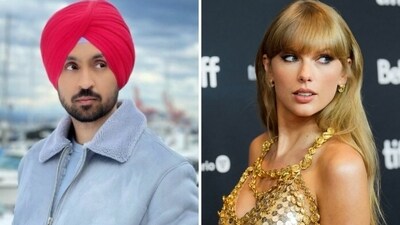 Diljit Dosanjh has reacted to a funny video on Instagram that imagines his conversation with singer Taylor Swift. Diljit Dosanjh has reacted to a funny video on Instagram that imagines his conversation with singer Taylor Swift.