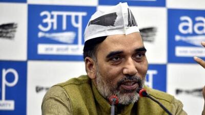 Environment minister Gopal Rai . (HTFile) Environment minister Gopal Rai . (HTFile)