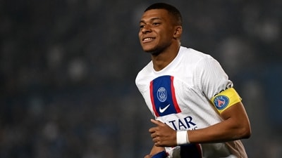 Paris Saint-Germain's forward Kylian Mbappe (AFP)