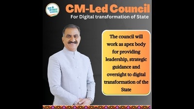 Himachal government has taken a decision for digital transformation of the state. (Image courtesy: Twitter) Himachal government has taken a decision for digital transformation of the state. (Image courtesy: Twitter)