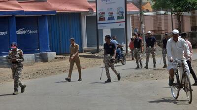 Sangli rural police reached the village and detained the minor who posted the status of Aurangzeb on his social media accounts on Monday night. (UDAY DEOLEKAR) Sangli rural police reached the village and detained the minor who posted the status of Aurangzeb on his social media accounts on Monday night. (UDAY DEOLEKAR)