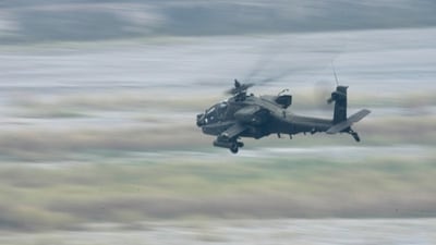 The cause of the incident on Sunday was under investigation, although no enemy fire was reported. (File)