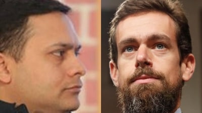 BJP IT-cell head Amit Malviya and former CEO of Twitter Jack Dorsey
