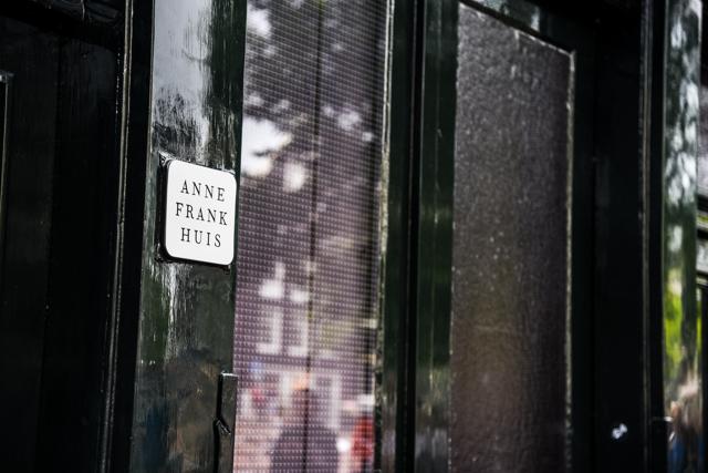 The building in Amsterdam where Anne Frank and her family lived in hiding for two years. (Shutterstock)