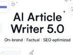 The 'AI Article Writer 5.0' (Image courtesy: writesonic.com)