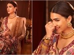 Kriti Sanon wears an anarkali and a shawl inspired by Ayodhya Tales to promote Adipurush. Kriti Sanon wears an anarkali and a shawl inspired by Ayodhya Tales to promote Adipurush.