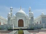 Taj Mahal memorial house built in Tamil Nadu.