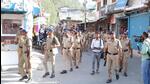 The Uttarkashi administration on Tuesday denied permission for the Mahapanchayat and imposed Section 144 of CrPC in the town on Wednesday. (HT Photo/Rajeev Kala)