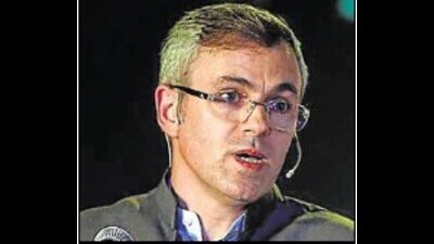 From past several days, Omar has made back-to-back statements on elections and even blamed Election Commission of India for not holding assembly polls in Jammu and Kashmir. (HT Photo)
