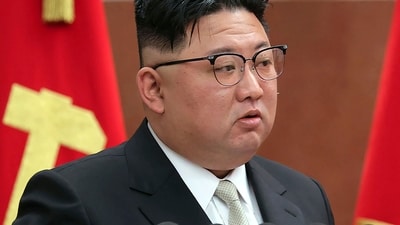North Korean leader Kim Jong Un. (AP)