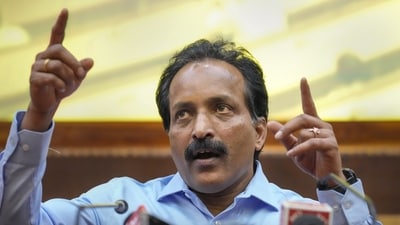 ISRO Chairman S. Somanath (PTI) ISRO Chairman S. Somanath (PTI)