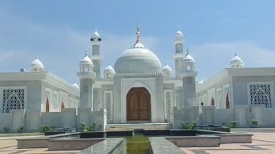 Taj Mahal memorial house built in Tamil Nadu. (HT) Taj Mahal memorial house built in Tamil Nadu. (HT)