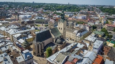 The city of Lviv in Ukraine (Konstantin Brizhnichenko / Wikimedia Commons) The city of Lviv in Ukraine (Konstantin Brizhnichenko / Wikimedia Commons)