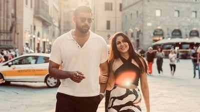 Varun Tej and Lavanya Tripathi were recently in Europe. Varun Tej and Lavanya Tripathi were recently in Europe.