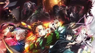 Get ready for an epic finale! Demon Slayer's third season will end with a 70-minute extended episode, promising an action-packed conclusion. (Ufotable) Get ready for an epic finale! Demon Slayer's third season will end with a 70-minute extended episode, promising an action-packed conclusion. (Ufotable)