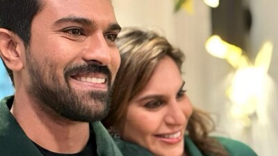 Ram Charan and Upasana Konidela celebrate their wedding anniversary on Wednesday. Ram Charan and Upasana Konidela celebrate their wedding anniversary on Wednesday.
