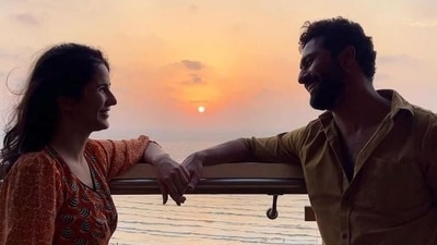 Vicky Kaushal and Katrina Kaif looked beautiful together in the latest Instagram picture shared by him. Vicky Kaushal and Katrina Kaif looked beautiful together in the latest Instagram picture shared by him.