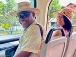 Ashish Vidyarthi dropped his first-ever photo with wife Rupali Barua after their wedding. Ashish Vidyarthi dropped his first-ever photo with wife Rupali Barua after their wedding.