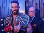 Roman Reigns with his manager(Twitter)