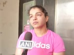 Wrestler Sakshi Malik.