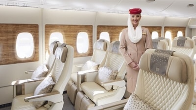 Bengaluru was the second Indian city to enjoy the luxury flying experience after Mumbai. (Emirates) Bengaluru was the second Indian city to enjoy the luxury flying experience after Mumbai. (Emirates)
