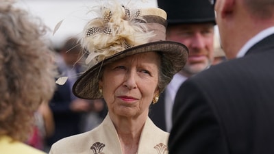 Britain's Princess Anne talks to guests during a Garden Party at Buckingham Palace in London. (AFP) Britain's Princess Anne talks to guests during a Garden Party at Buckingham Palace in London. (AFP)