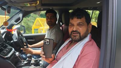 Brij Bhushan Sharan Singh in New Delhi on Wednesday. (PTI) Brij Bhushan Sharan Singh in New Delhi on Wednesday. (PTI)