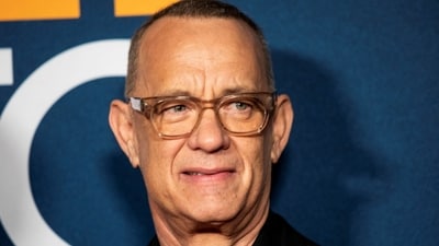 Actor Tom Hanks attends the Photo Call for ''A Man Called Otto'' at the Academy Museum of Motion Pictures in Los Angeles, California. (Reuters)