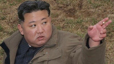 North Korean leader Kim Jong Un. (AP)