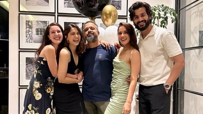 Sharvari Wagh turned 27 on 14 June. The actor celebrated her birthday with rumoured boyfriend Sunny Kaushal, Katrina Kaif's sister Isabelle Kaif and others. Anand Tiwari and Angira Dhar also joined them. Sharvari Wagh turned 27 on 14 June. The actor celebrated her birthday with rumoured boyfriend Sunny Kaushal, Katrina Kaif's sister Isabelle Kaif and others. Anand Tiwari and Angira Dhar also joined them. 