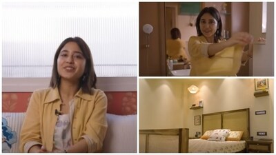 Shweta Tripathi gave a tour of her house in a recent video. Shweta Tripathi gave a tour of her house in a recent video.