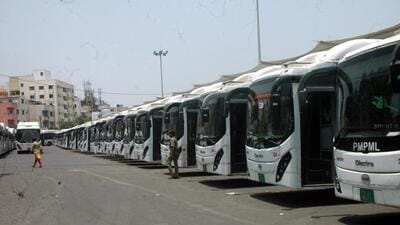 The 300 e-buses will be added in PMPML’s fleet by the time the metro services start. (REPRESENTATIVE PHOTO)