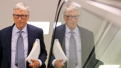 Gates, who stepped down as Microsoft chairman in 2014, said on Twitter late Wednesday that he would meet partners who have worked with his charitable foundation. (REUTERS)