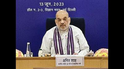 Union home minister Amit Shah. (PTI) Union home minister Amit Shah. (PTI)