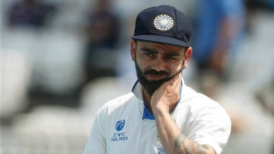 Virat Kohli after collecting his runner up medal at the World Test Championship final (REUTERS) Virat Kohli after collecting his runner up medal at the World Test Championship final (REUTERS)