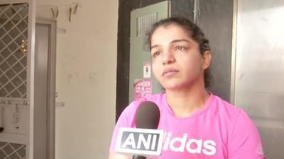 Wrestler Sakshi Malik. (Twitter/ANI) Wrestler Sakshi Malik. (Twitter/ANI)