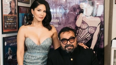 Sunny Leone and Anurag Kashyap at the Sydney Film Festival. Sunny Leone and Anurag Kashyap at the Sydney Film Festival.