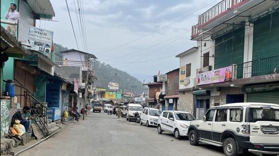 The Uttarkashi district administration had denied permission to hold the mahapanchayat. (HT photo)