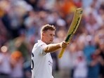 Joe Root scored an unbeaten 118 off 152 balls as England declared 393/8 on Day 1 of the first Ashes Test at Edgbaston.&nbsp;