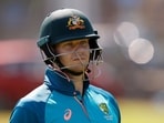 Australia's Steve Smith during practice ahead of the Ashes series
