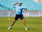 India's Ravichandran Ashwin during practice ahead of the WTC Final