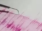 The earthquake occurred at a depth of 70 km. (Representative)