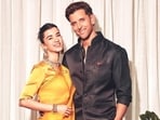 Saba Azad and Hrithik Roshan pose in new pictures. Saba Azad and Hrithik Roshan pose in new pictures.