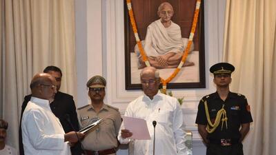 A three-time MLA, Sada has become a minister for the first time. (HT Photo | Santosh Kumar) A three-time MLA, Sada has become a minister for the first time. (HT Photo | Santosh Kumar)