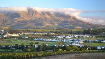 A view of the idyllic town of Stellenbosch in South Africa. (Shutterstock) A view of the idyllic town of Stellenbosch in South Africa. (Shutterstock)