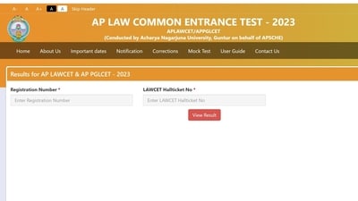 AP LAWCET, PGLCET 2023 results released at cets.apsche.ap.gov.in AP LAWCET, PGLCET 2023 results released at cets.apsche.ap.gov.in